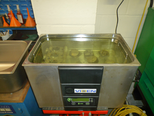Ultrasonic cleaning service